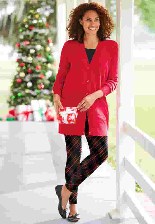 Perfect Longer-Length Cotton Cardigan image number 5