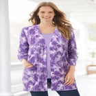 Perfect Longer-Length Cotton Cardigan Sweater image number null