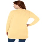 Perfect Longer-Length Cotton Cardigan Sweater image number null