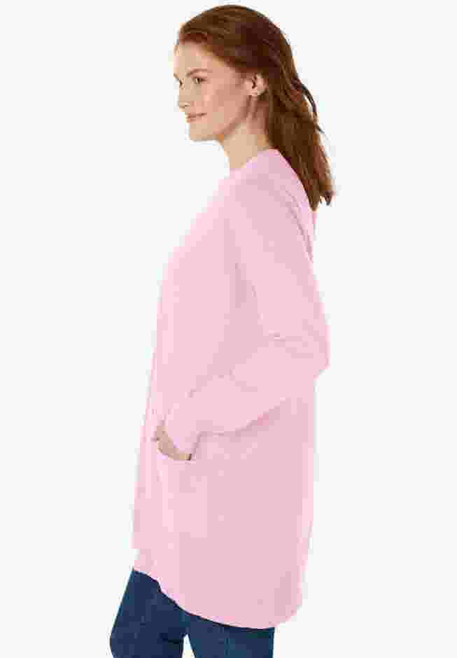 Perfect Longer-Length Cotton Cardigan image number 2