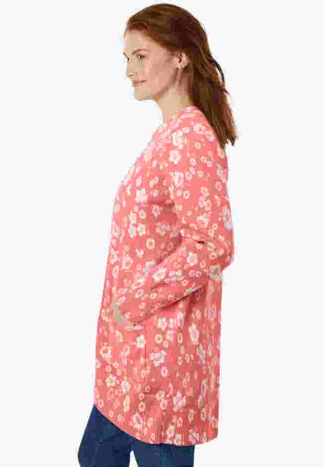 Perfect Longer-Length Cotton Cardigan image number 2