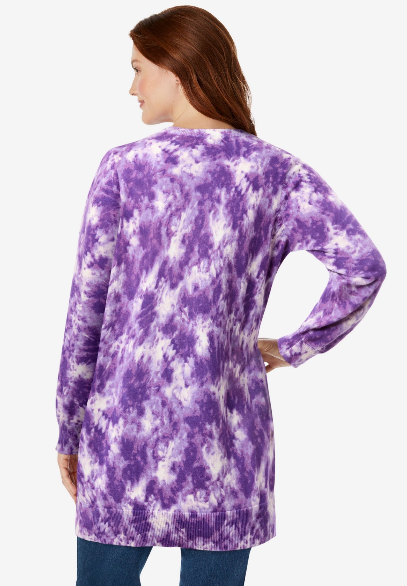 Perfect Longer-Length Cotton Cardigan image number 1