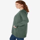 Perfect Longer-Length Cotton Cardigan Sweater image number null