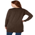 Perfect Longer-Length Cotton Cardigan Sweater image number null