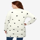 Perfect Longer-Length Cotton Cardigan Sweater image number null