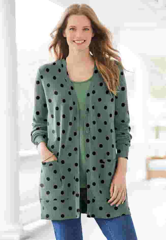 Perfect Longer-Length Cotton Cardigan image number 0