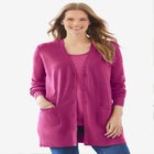 Perfect Longer-Length Cotton Cardigan image number null