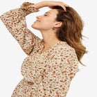 Smocked Waist Midi Dress image number null