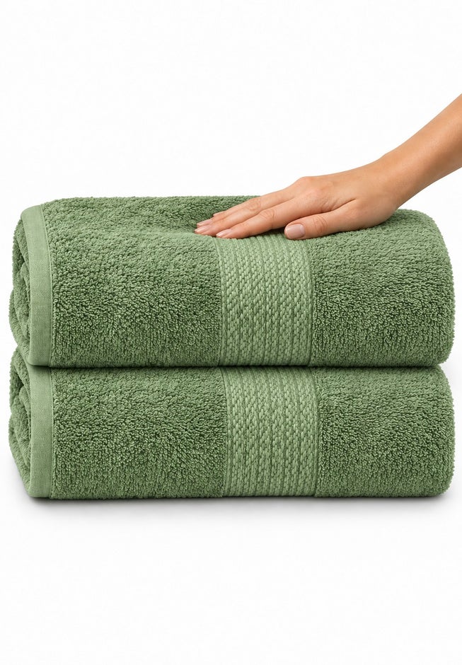BH Studio 100% Cotton 2-Pc. Bath Towel Set image number 2