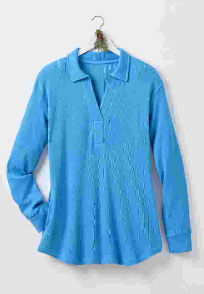 Relaxed Waffle-Thermal Tunic image number 5