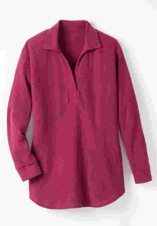 Relaxed Waffle-Thermal Tunic image number 6