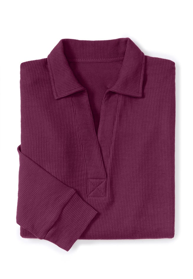 Relaxed Waffle-Thermal Tunic image number 5