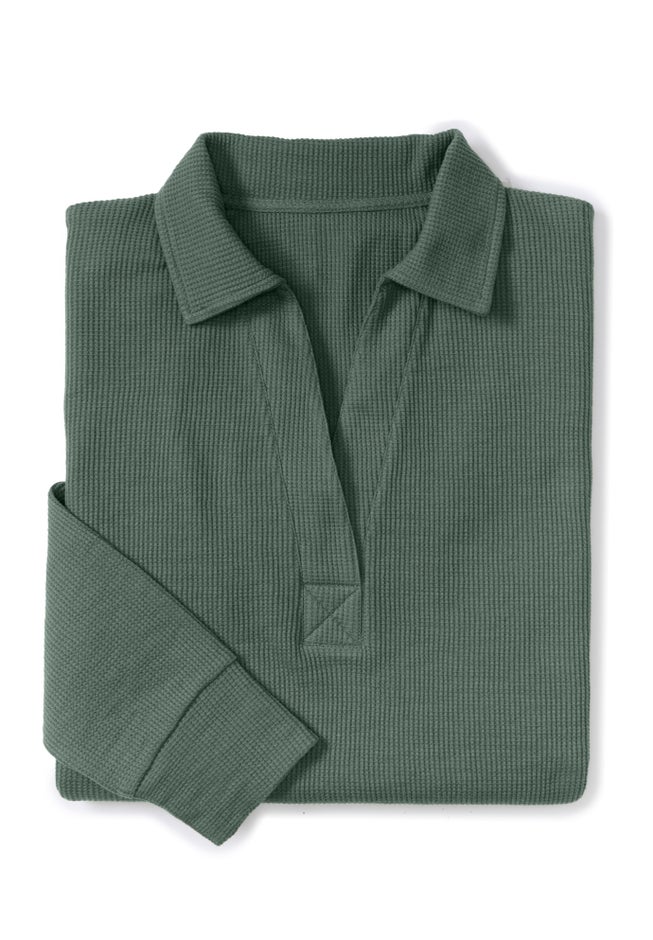 Relaxed Waffle-Thermal Tunic image number 5