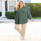 Relaxed Waffle-Thermal Tunic image number null