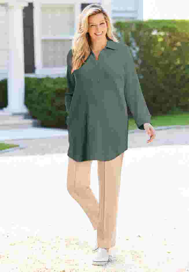Relaxed Waffle-Thermal Tunic image number 0