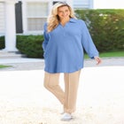 Relaxed Waffle-Thermal Tunic image number null