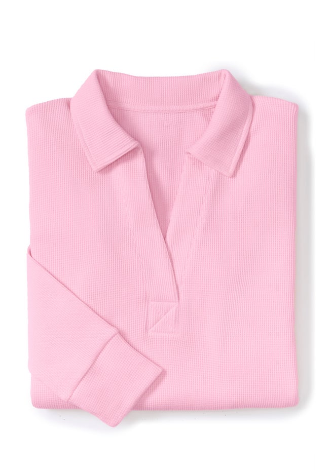 Relaxed Waffle-Thermal Tunic image number 4