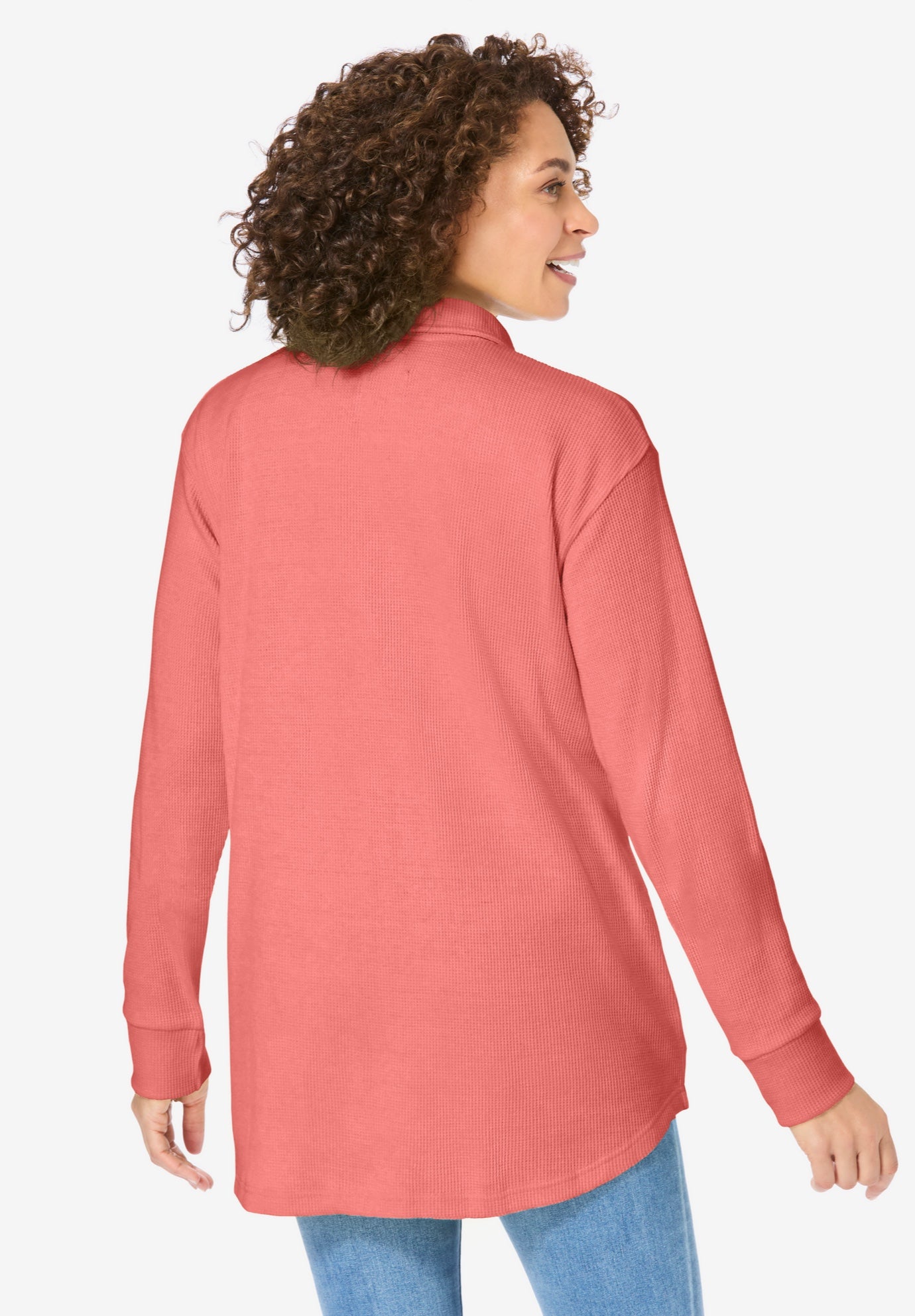 Relaxed Waffle-Thermal Tunic image number 2