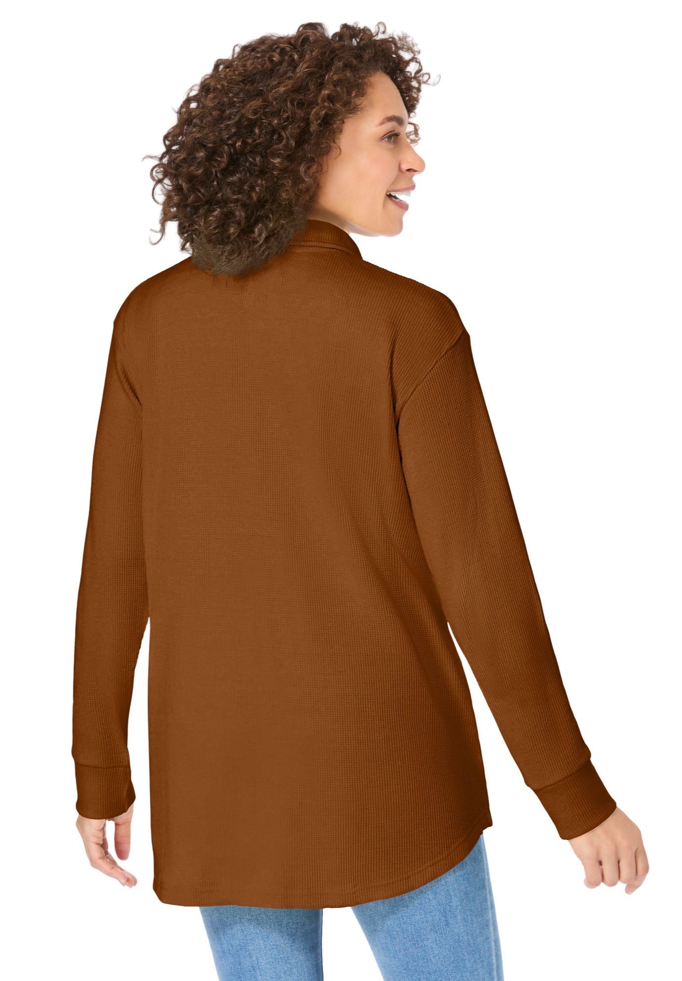 Relaxed Waffle-Thermal Tunic image number 1