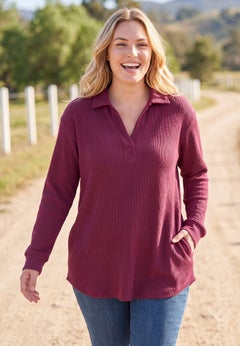 Relaxed Waffle-Thermal Tunic