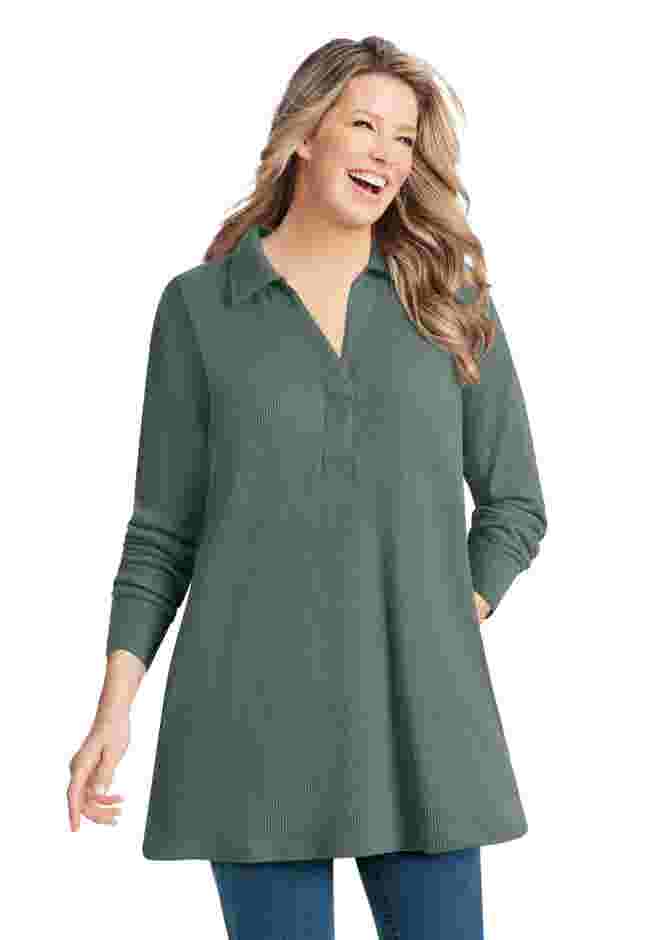 Relaxed Waffle-Thermal Tunic image number 0