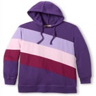 Color Block Hoodie Sweatshirt image number null
