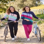 Color Block Hoodie Sweatshirt image number 3