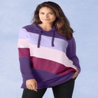Color Block Hoodie Sweatshirt image number null