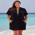 Alana Terry Cover Up Hoodie image number null