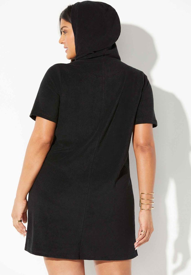 Alana Terry Cover Up Hoodie image number 4