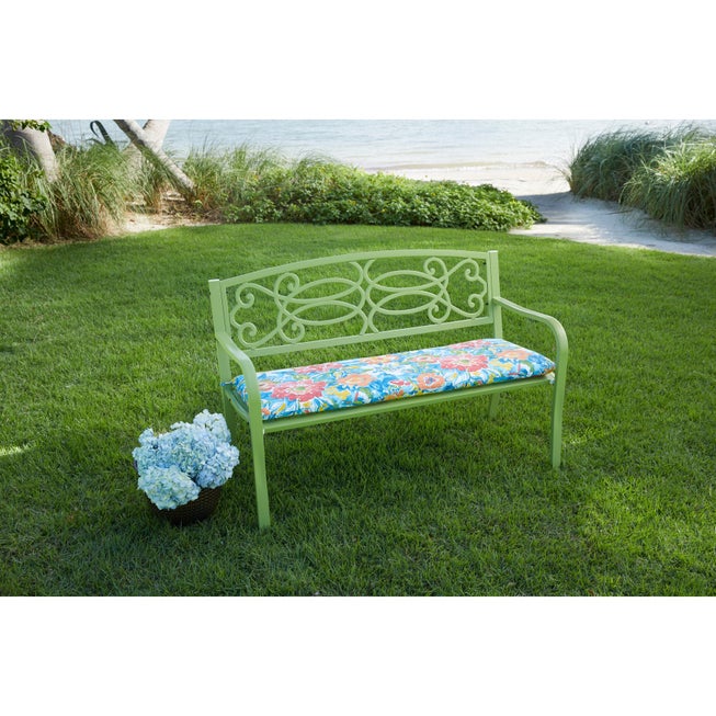 Steel Garden Bench image number null