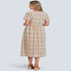 Short-Sleeve Seersucker Dress image number null