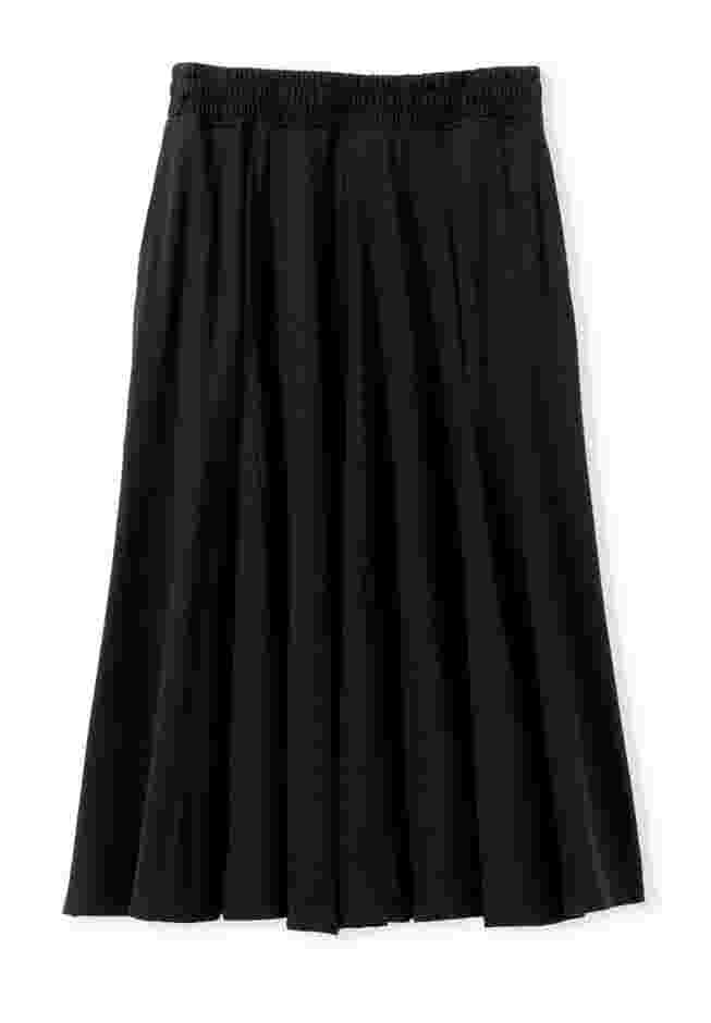 Wide Elastic Waist Skirt image number 3