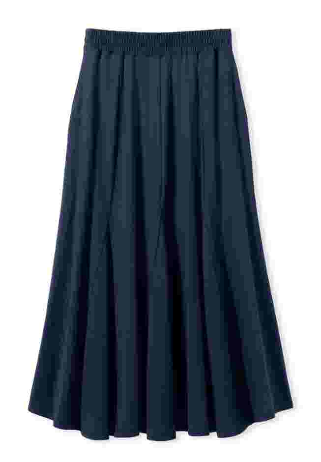 Wide Elastic Waist Skirt image number 5