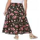 Wide Elastic Waist Skirt image number null