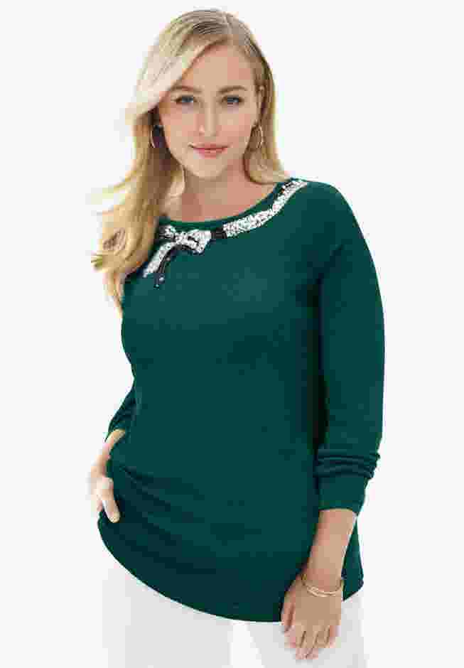 Holiday Motif Pullover image number 0