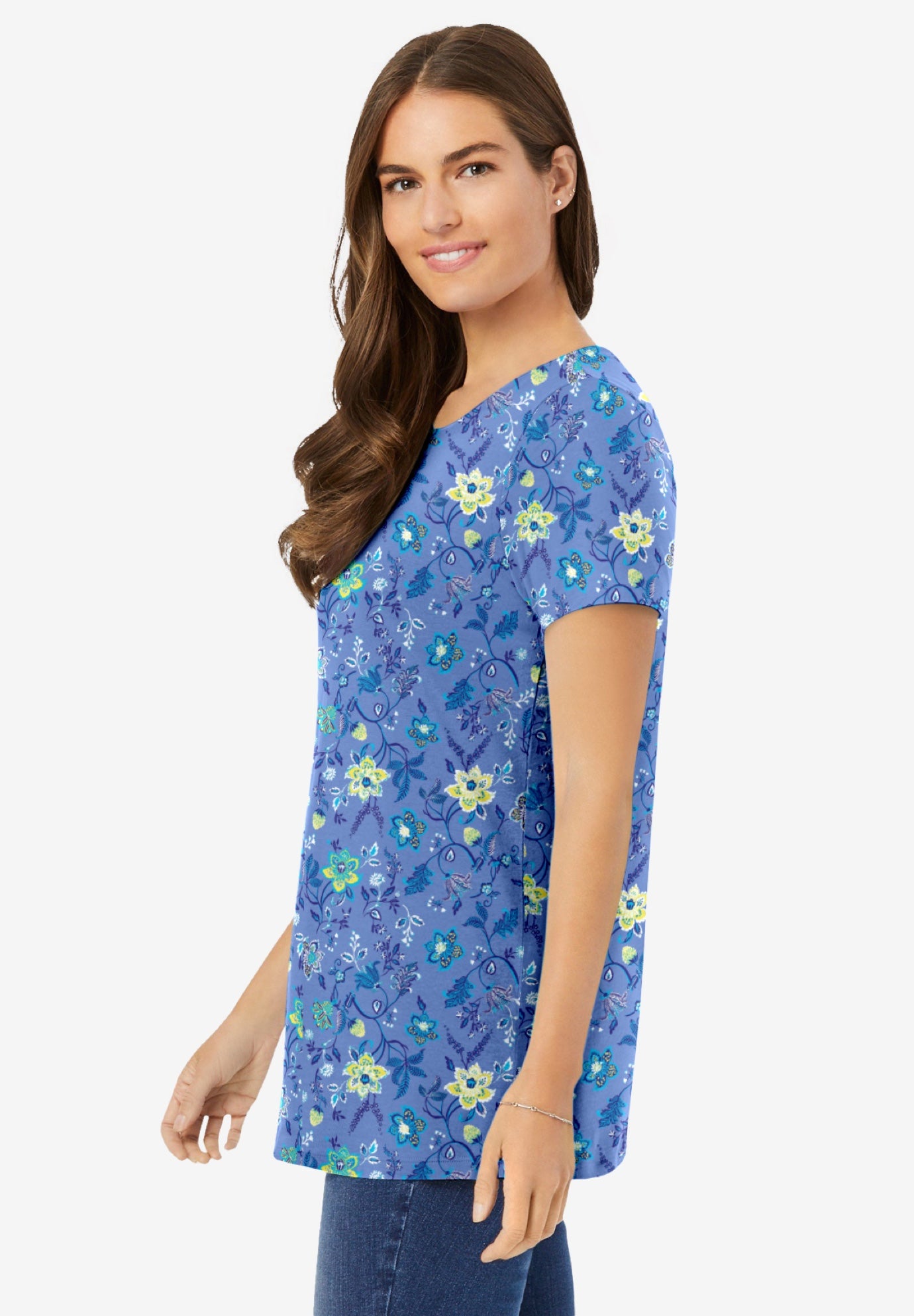 Perfect Printed Crewneck Tunic image number 2