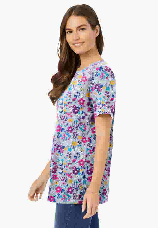 Perfect Printed Crewneck Tunic image number 2