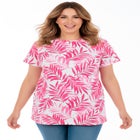 Perfect Printed Crewneck Tunic image number null
