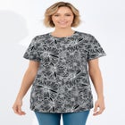 Perfect Printed Crewneck Tunic image number null