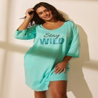 Avenue Body Three-Quarter Sleeve Sleepshirt image number null