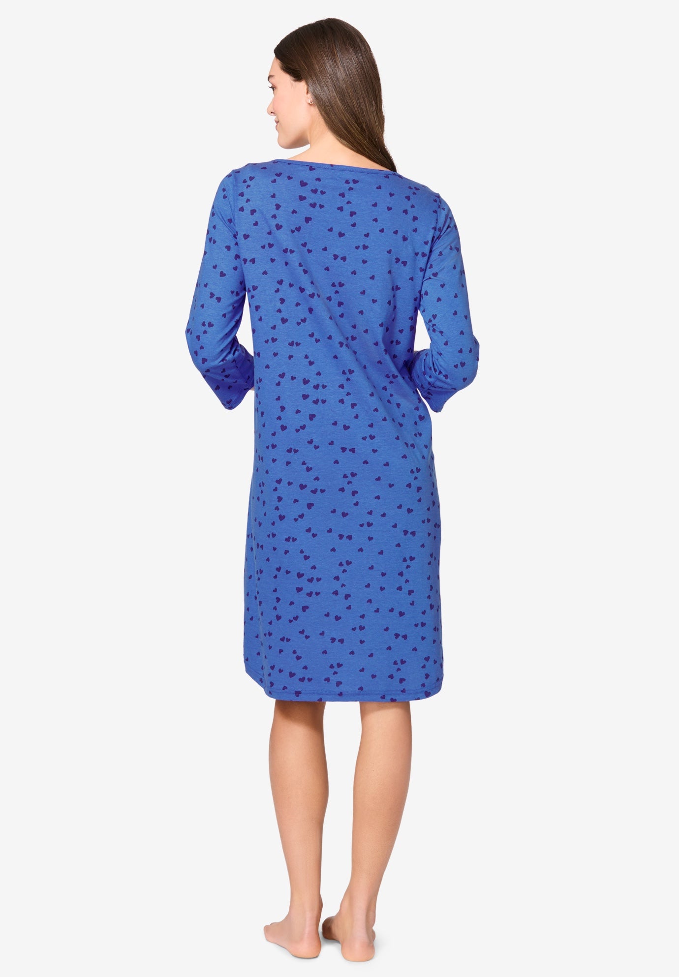 Avenue Body Three-Quarter Sleeve Sleepshirt image number 1