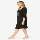 Avenue Body Three-Quarter Sleeve Sleepshirt image number null