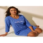Three-Quarter Sleeve Sleepshirt image number 0