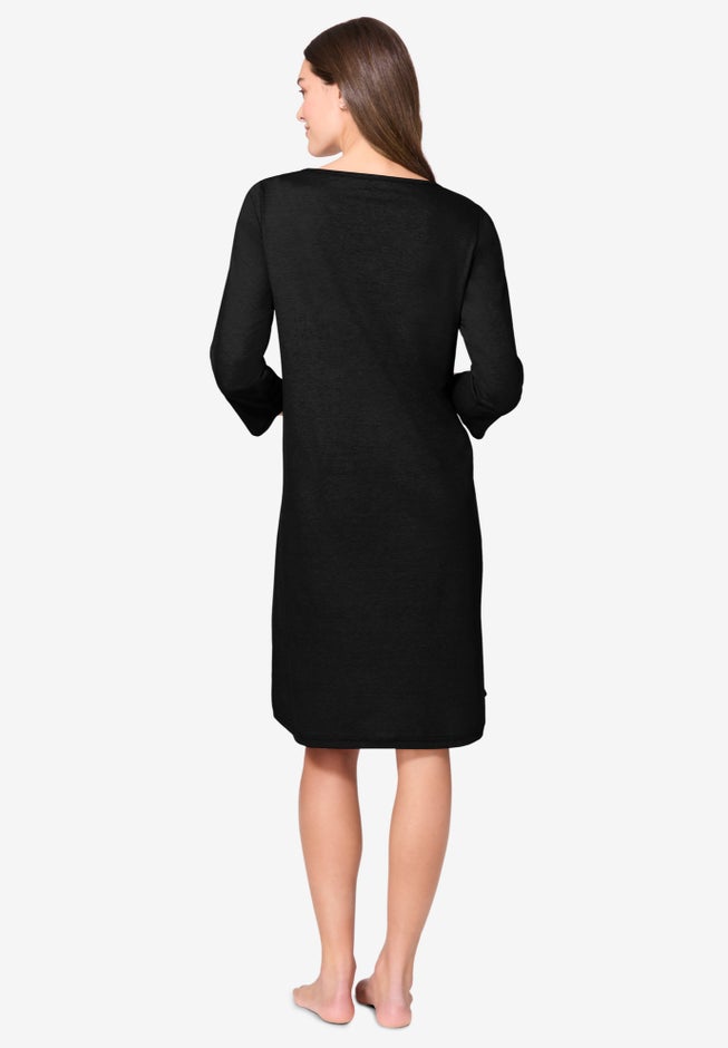 Avenue Body Three-Quarter Sleeve Sleepshirt image number 1