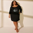 Three-Quarter Sleeve Sleepshirt image number 4
