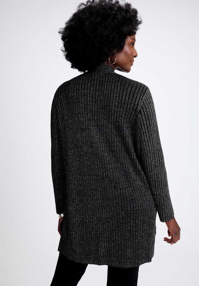 Ribbed Midi Cardigan image number 1