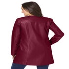 Three-Quarter Leather Jacket image number null