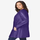 Three-Quarter Leather Jacket image number null