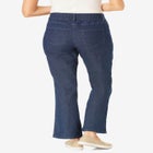 Secret Solutions&trade; Tummy Smoothing Bootcut Stretch Denim Jeans image number null